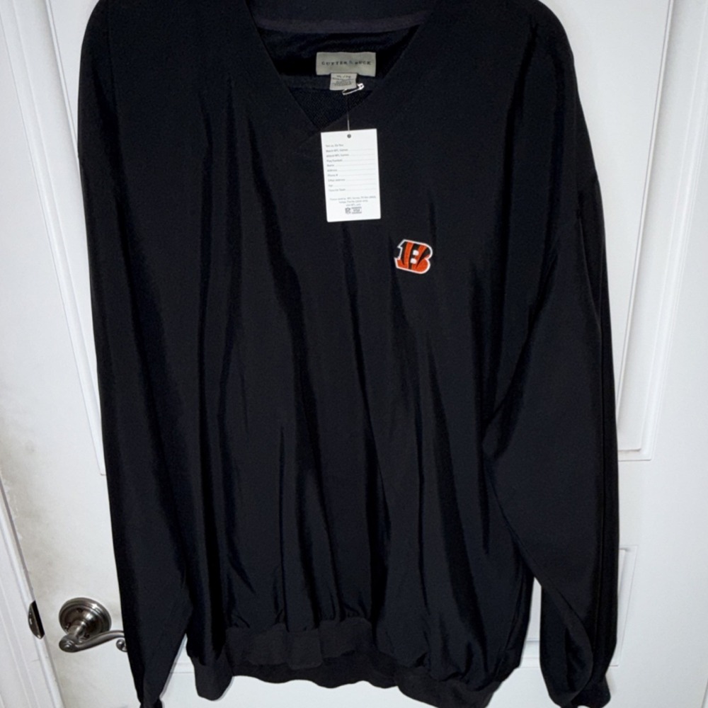 NFL Cincinnati‎ Bengals Pullover Sz L
